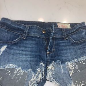 Jean shorts
